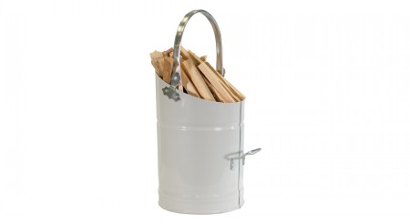 Fireside Accessory Bucket Grey Medium